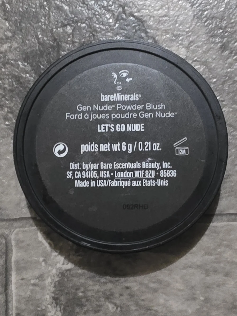 bareMinerals Gen Nude Blush - Let's Go Nude - Discontinued